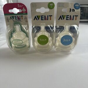 AVENT bottle nipples step up,‎ 3 Packs